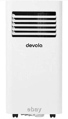 Devola Master 10000 BTU Portable Air Conditioner With Remote Control White