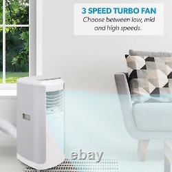 ElectriQ 14000 BTU Smart Portable Air Conditioner with Heat Pump P15HPW