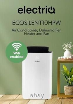 ElectriQ EcoSilent 10500 BTU Smart Portable Air Conditioner with Air Purifier