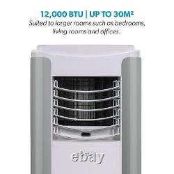GRADE A3 electriQ 12000 BTU Portable Air Conditioner 78537968/1/P12C