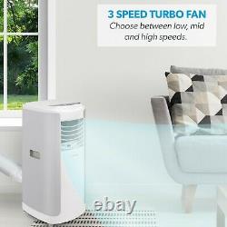 GRADE A3 electriQ 12000 BTU Portable Air Conditioner for rooms up to 30 sqm