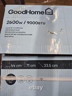 GoodHome Malay 9000BTU Local air conditioner RRP £299 USED