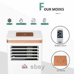 HOMCOM 10000 BTU Portable Air Conditioner 4 Modes LED Display Timer