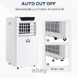 HOMCOM 10000 BTU Portable Air Conditioner Cooling Dehumidifying White