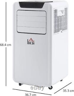 HOMCOM 10000 BTU Portable Air Conditioner Cooling Dehumidifying White