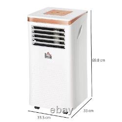 HOMCOM 10000 BTU Portable Air Conditioner for Cooling Dehumidifier Fan 18m2