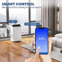 HOMCOM 12,000 BTU Portable Air Conditioner Unit with WiFi Smart App, 26m²