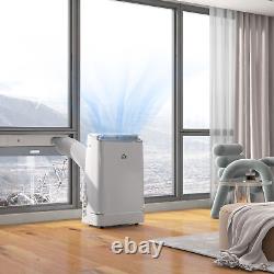 HOMCOM 14,000 BTU Mobile Air Conditioner with WiFi Smart App, 35m², White