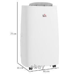 HOMCOM 14,000 BTU Portable Air Conditioner with 240m², Dehumidifier, Timer