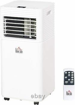 HOMCOM 7000 BTU 4-In-1 Portable Air Conditioner LED Display with Remote Control