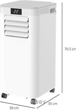HOMCOM 8000 BTU Portable Air Conditioner for Cooling Dehumidifier Fan