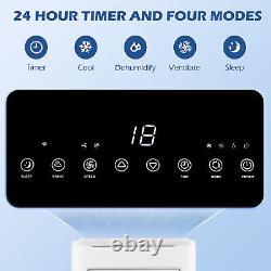 HOMCOM 9,000 BTU Portable Air Conditioner Unit with WiFi Smart App, 20m²