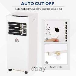 HOMCOM Air Conditioner 5000BTU Cooling Dehumidifying Ventilating Fan 650W White