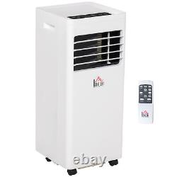 HOMCOM Mobile Air Conditioner White With Remote Control Cooling 650W