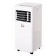Homcom Mobile Air Conditioner White With Remote Control Cooling Ventilating 650w