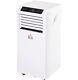 Homcom 9000 Btu Mobile Air Conditioner Unit Only Led Display White