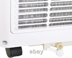 Homcom Mobile Air Conditioner Cooling Dehumidifying Fan Remote 7000BTU WHITE