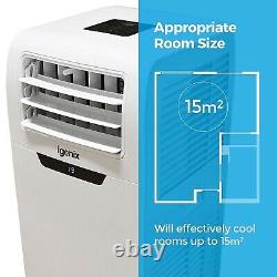 Igenix 4-In-1 Portable Air Conditioner, Dehumidifier & Heating Functions IG9904