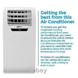 Igenix 4-In-1 Portable Air Conditioner, Dehumidifier & Heating Functions IG9904