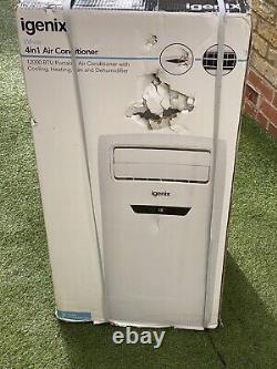 Igenix 4 in 1 Portable Air Conditioner 12000 BTU White