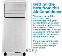 Igenix IG9909 3-In-1 Portable Air Conditioner With Dehumidifier Damaged Box
