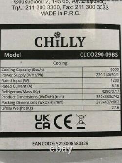 Inventor Chilly 9000BTU Portable Air Conditioner