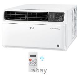 LG Electronics Window Air Conditioner 9,500 BTU 115-Volt Dual Inverter White