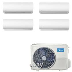 Midea Multi Split Air Conditioning Wall Unit 4x2, 8kW 36000 Btu Air Conditioner