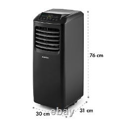 Mobile Air Conditioner Cooling Dehumidifier Home Office 7000 BTU Remote Black