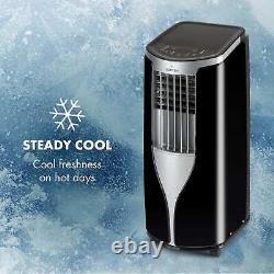 Mobile Air Conditioner Cooling Portable 7000 BTU Class A Remote Room Timer Black