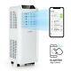 Mobile Air Conditioner Home Office Dehumidifier 9000 Btu 2.6 Kw A Remote White