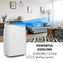 Mobile Air conditioner 12000 BTU 3.5 kW 1345 W Timer Indoor Home Cooling Remote
