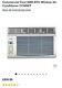New- Commercial Cool 6000 Btu Window Air Conditioner With Remote Control