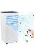 Nyxi Air Conditioner 9000 Btu 3-in-1 Air Conditioner, Dehumidifier New