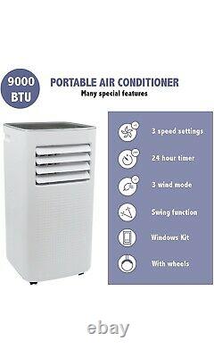 Nyxi Air Conditioner 9000 BTU 3-In-1 Air Conditioner, Dehumidifier New