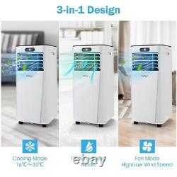 Portable 3-in-1 Air Conditioner with Remote Control and Sleep Mode