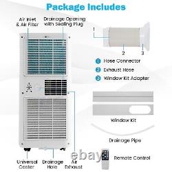 Portable 7000BTU Air Conditioner 3-in-1 Air Cooler with Sleep Mode Remote Control