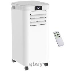 Portable Air Conditioner 4 Modes LED Display Timer Home Office HOMCOM 8000BTU