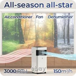 Portable Air Conditioner 4-in-1 Avalla S-50, Home Cooling 890W, Dehumidifier