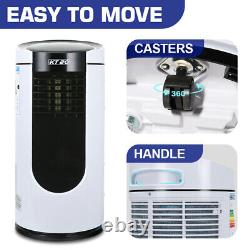 Portable Air Conditioner 9000 BTU/H with 24H Timer, LED Display, Remote Control