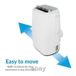 Portable Air Conditioner, Dehumidifier, Heater and Fan 18000 BTU with Heat Pump