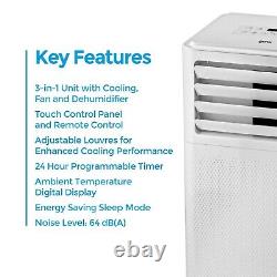 Portable Air Conditioner, Fan & Dehumidifier, Igenix IG9907 Repackaged