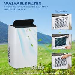 Portable Air Conditioner Unit with Remote 14,000 BTU 24H Timer