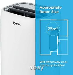 Portable Air Conditioner with Dehumidifier, Igenix IG9922 Repackaged