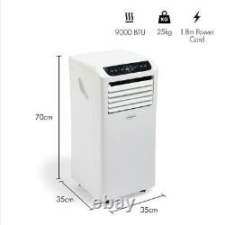 Portable Air Conditioning Unit Home & Office 9000 BTU Energy efficiency class A