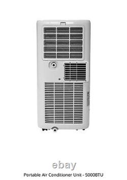 Portable & Quiet Air Conditioner Unit 5000BTU 3 In 1 Dehumidifier