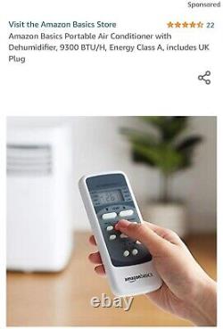 Portable air conditioning/dehumidifier unit 9300 btu