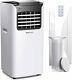 Pro Breeze 4-in-1 Portable Air Conditioner 7000 Btu 24hr Dual Window Venting Kit