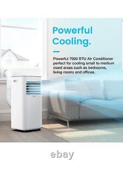 Pro Breeze 4-in-1 Portable Air Conditioner 7000 BTU with Remote Control, 24 Hou