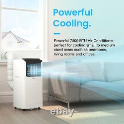 Pro Breeze Premium 4-in-1 Portable Air Conditioner 7000 BTU with 24 hour Timer